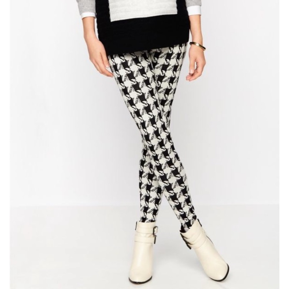 Isabella Oliver houndstooth maternity pant